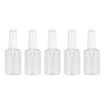 thumbnail image 1 of FELTECHELECTR 5 botellas atomizadoras de perfume de viaje transparentes rellenables de 50 ml con bomba pulverizadora (color aleatorio), 1 of 7