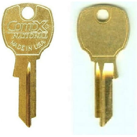 Box of 50 CompX Mail Box 4 Pin Key Blanks- for Codes 4000PS-4999 PS- D4301