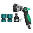 thumbnail image 2 of Water Sprayer Connector Set, Hose Nozzle Connector Adjustable Patterns Anti Slip Garden Irrigation Water Sprayer Connector Set For Spray  Nozzles, 2 of 8