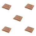 thumbnail image 2 of Cojines de asiento Toystoory poliéster elegante moda exterior Café ligero 40*40, 2 of 6