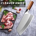 thumbnail image 2 of MDHAND 12 Inch Stainless Steel Chef Knife, Ultra Sharp, Ergonomic Handle, 2 of 8