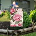 thumbnail image 6 of Roses Flower Garden Flag House Banner Double Sided Outdoor Yard Decoration 12" x 18", 6 of 6