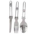 thumbnail image 1 of Juego De Cubiertos Reutilizables Para Campamento, Utensilios De Viaje Reutilizables Portátiles Para Picnic, Viaje, Camping ANGGREK Otros, 1 of 8