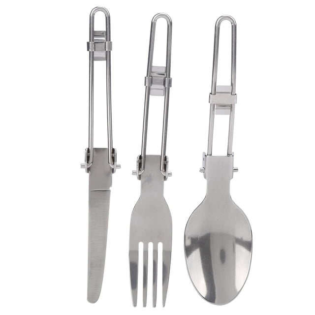 Juego De Cubiertos Reutilizables Para Campamento, Utensilios De Viaje Reutilizables Portátiles Para Picnic, Viaje, Camping ANGGREK Otros