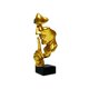 thumbnail image 1 of Figura abstracta Sculpture Crafts Silence Is Gold, 27 cm, resina, 1 of 1