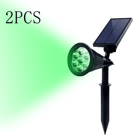 

Solar Outdoor Lights for Yard Landscape Lighting Wall Lights for Pathway Garden Pack of 2