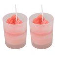 thumbnail image 3 of Juego de 2 velas de aromaterapia de soja, cera perfumada, regalo de cumpleaños para relajación, alivio del estrés, tipo B, fresa, 3 of 5