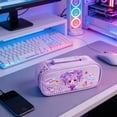 thumbnail image 4 of Pencil Case Large Capacity Stationery Organizer, Multi Compartment Pen Pouch Durable Storage Bag, Portable Pencil Box for School Office Students Daily Use, 4 of 7