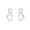Silver, variant on Sterling Silver Love Heart Stud Earrings for Women Teens Finger Heart Earrings Studs for Valentine’s Day
