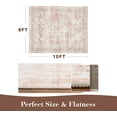thumbnail image 1 of Boho Area Rug x Machine Washable Rugs for Living Room Non Slip Soft Carpet Geometric Jacquard Textu Carpet for Bedroom Dining Room Nursery Office Living Room Rug, 1 of 7
