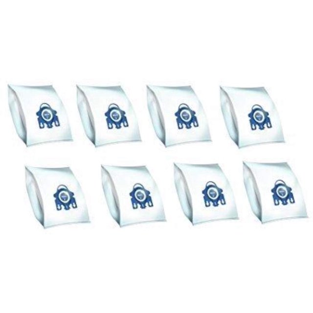 Bolsas para aspiradora Miele GN genuinas (8 bolsas y 4 filtros)