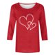 thumbnail image 4 of TaTaai Hoodies Shirts for Women Early Fall Long Sleeve Tops Vintage Graphic Outfits Tops Fashion Pullover Tees Gift, 4 of 5
