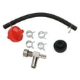 thumbnail image 2 of Fuel Shut Off Valve, Black Grommet Rubber Fuel Hose Fuel Shut Off Valve Grommet Service Kit Perfect Fit  For Repacement, 2 of 8