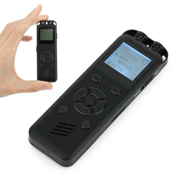 16GB Digital Voice Recorder Voice Activated Audio Recording with Playback MP3 Music Player 72hrs Recording