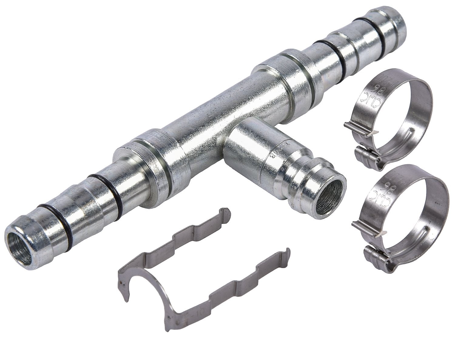 JEGS 130128 EZ Clip A/C Hose End Fitting 8 AN Includes (1) Straight