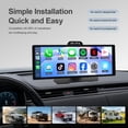 thumbnail image 4 of Pantalla para auto Haudio de 9,3" con Wireless CarPlay, Android Auto y DVR, 4 of 8