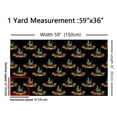 thumbnail image 3 of Homewish Halloween Pumpkin Lantern Fabric by the Yard 3 Yard,Spooky Halloween Skeleton Sewing Fabric,Orange Black Beige Room Decor Fabric by the Yard For Child,Breathable Home Decor, 3 of 6