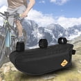 thumbnail image 4 of LLC Large Waterproof Bike Triangle Frame Bag Front Top Tube Cycling Under Seat Pouch, 4 of 5