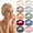 Color Series 03, variant on 10 Pack Extra Wide Turban Headbands for Women, Non Slip Stretch Hair Wraps