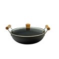 thumbnail image 1 of Verka Anodised Iron Wok (Karahi), 28 cm, 1 of 5