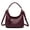 Red, variant on KALUNMA Women Hobo Soft Leather Shoulder Bag,Top Handle Crossbody Handbag with Tassel for Daily Use