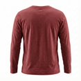 thumbnail image 7 of Domuza Mens Long Sleeve Crew Neck Tee Shirts Casual Cotton T-Shirts Tops Plain Tshirts for Men Trendy Work Shirt Top Deep Red XL, 7 of 7
