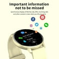 thumbnail image 6 of Biplut 1.28 Inch Smart Watch Round Screen Heart Rate Measurement IP69 Waterproof Message Reminder Sport Bracelet for Android, 6 of 12
