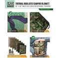 thumbnail image 3 of Couverture Militaire Woobie / Couverture de Camping Isolée Thermiquement Poncho / Grande Couverture Portable Isolation Eau - pour Randonnée Survie / Sac de Transport Compression, 3 of 8