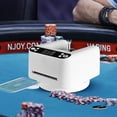 thumbnail image 6 of Automatic Card Dealer Machine, 360° Rotating Playing Card Dealer Machine 2 Decks Card Fast Accurate & Stable Smooth Dealing, Playing Card Table for Texas Holdem, Blackjack, 6 of 13