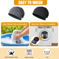thumbnail image 1 of stanreset 2 Piece Stay Fashionable In Winter Trendy Cap For Cold Days Unisex Cotton Beanie Hat Hip Hop 1Set, 1 of 6