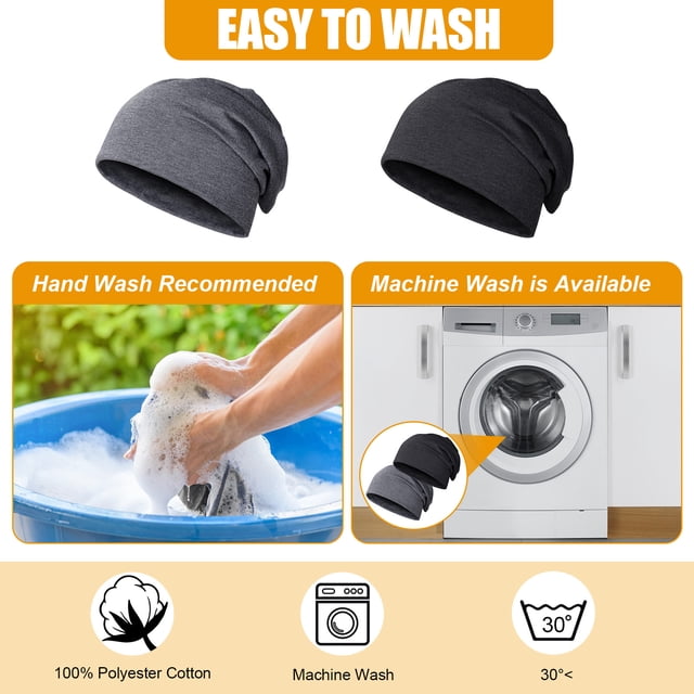 stanreset 2 Piece Stay Fashionable In Winter Trendy Cap For Cold Days Unisex Cotton Beanie Hat Hip Hop 1Set