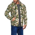 thumbnail image 2 of Naloa Butterflies And Peacock Feathers Men’s Hoodies, Zip up Hoodie, Sweatshirts,Hoodies for Men Sizes S-3XL-Medium, 2 of 5