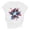 #03 White, variant on Busydd 4th of July Independence Day T Shirts for Women Trendy Casual Round Neck Short Sleeve Summer Tops Comfortable American Flag Print Tees S