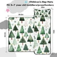 thumbnail image 5 of White Christmas Tree Pattern Toddler Nap Mats for Kids Preschool,50"x20" Sleeping Mat Bag or Kids,Toddler Sleeping Bag,Toddler Nap Mat or Daycare, 5 of 6