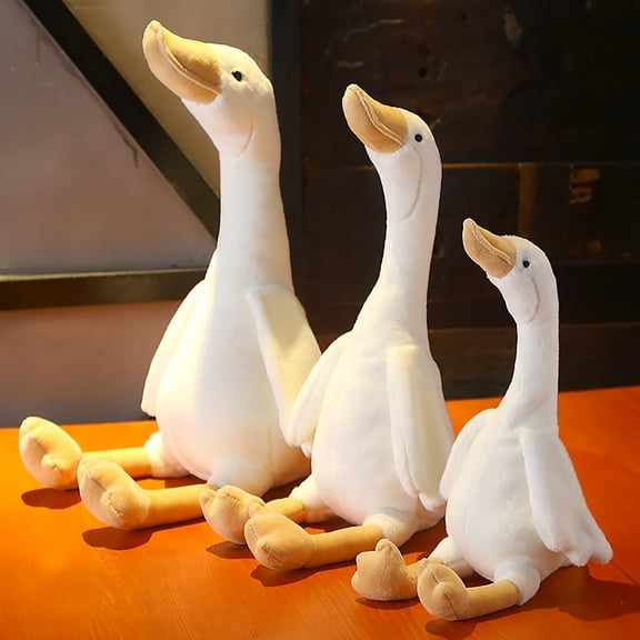 Duck Plush Toys Cuddly Pillow Cushion Stuff Dolls Huggable Cushion Plush Plushie Must Have Cute Toy For Holidays Stuffed Animals Valentine'S Day/Birthday/Holiday White - One Size