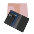 thumbnail image 2 of SIEYIO PU ID Credit Card Holder Multifunctional Ticket Storage Pocket Universal Document Organizer Passport Holder Cover Case, 2 of 14