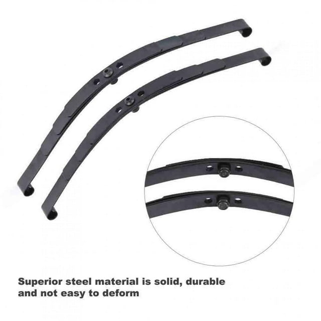 Mgaxyff Spring Suspension Bar, Spring Bar Rc Suspension Steel Leaf Spring Suspension Bar Rc Car Bar Accessory RC Spring Suspension Bar, For F350 1/10 Scale RC Crawler