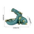thumbnail image 4 of SSZMDLB under $5 2Pcs Hippo Candy Dish, Hippo Candy Dish, Resin Animal Decor, Key Bowl Container, Living Room Centerpiece, Novelty Home Decor, Conversation Starting Piece, 4 of 9