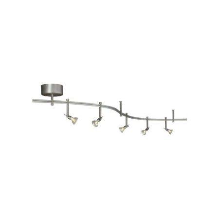 UPC 884655096249 product image for Tech Lighting 800RAL5MKN Tiella 5 Light Decorative Flexible Track Light Kit | upcitemdb.com