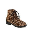 thumbnail image 4 of XZNGL Autumn And Winter Flowers Color Matching Thick High-heeled Platform Womens Sleeve High Boots, 4 of 9