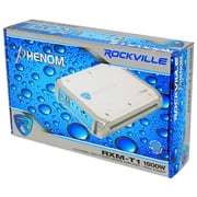Rockville RXM-T1 1500 Watt Peak Marine/Boat 2 Channel Amplifier Stereo Amp