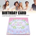 thumbnail image 3 of 3D Pop Up Birthday Card Music LED Light Cake Firework Greeting Card Women Men Kids DIY Gift Birthday Celebration, 3 of 7