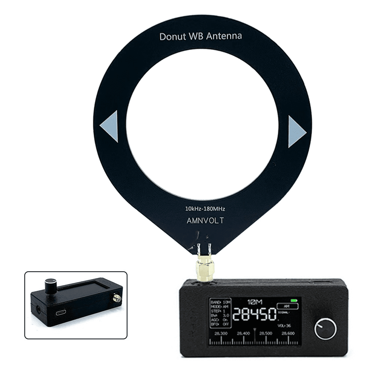 SI4732 Mini Radio Receiver 9.9KHz-181MHz Portable Shortwave Radio Receiver SW LW AM FM SSB Mini SI4732 Radio