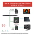 thumbnail image 2 of Dante 2CH Analog Audio Encoder with POE - (DXA-A2-TX), 2 of 9