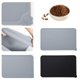 thumbnail image 4 of Alfombrilla para alimentación de alimentos, mantel individual para evitar derrames de alimentos, labios altos, resistente al agua para suelos, cuenco Gris Zulema Bandeja de la almohadilla del tazón, 4 of 8