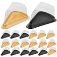 thumbnail image 4 of Cajas para rebanadas de pastel, contenedores útiles para rebanadas de pastel, cajas de plástico para pasteles, 40 Uds., 4 of 6