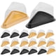 thumbnail image 2 of WORGEOUS Cajas para rebanadas de pastel, contenedores útiles para rebanadas de pastel, cajas de plástico para pasteles, 40 Uds., 2 of 8