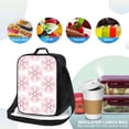 thumbnail image 4 of Disketp Christmas Snowflakes Bolsa Térmica Estampada para Almuerzo, Lonchera para Hombres y Mujeres Adultos, 4 of 7