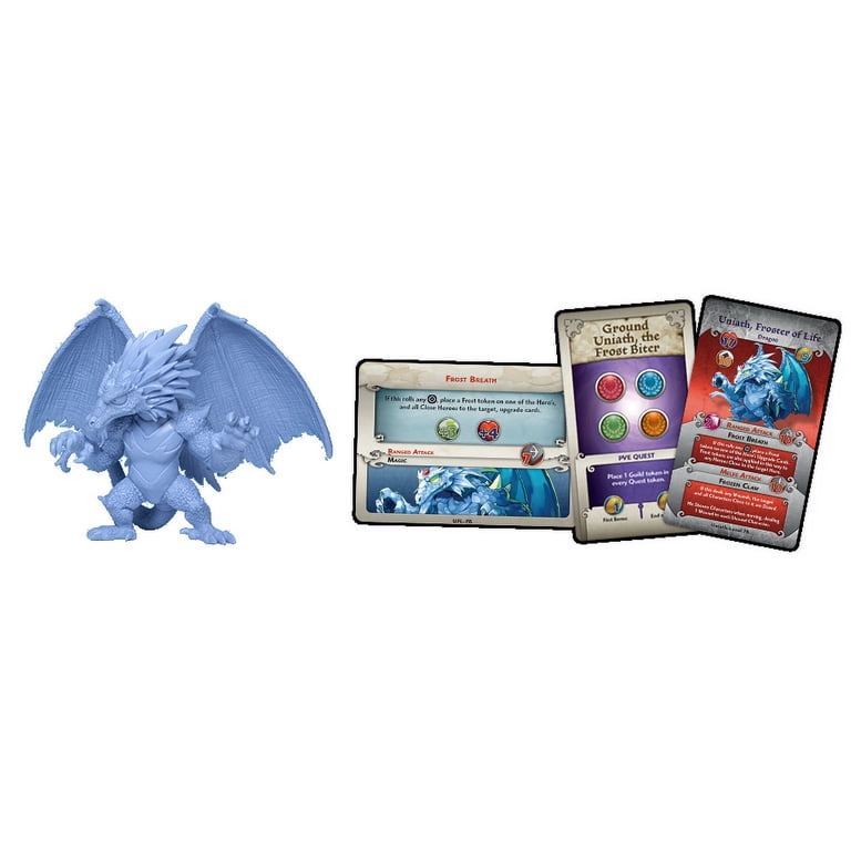Arcadia Quest Board Game Frost Dragon Expansion Box, by CMON