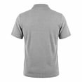 thumbnail image 7 of RMGVDSD Polo Shirts for Men Summer Casual Knit Polo Shirt Short Sleeve Button Down Shirt Business Leisure Collared Shirt Regular Fit Golf Shirts Button T-Shirt Tops, 7 of 7